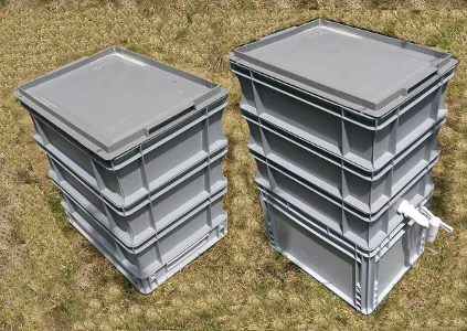 lombricomposteur fabrication plastique